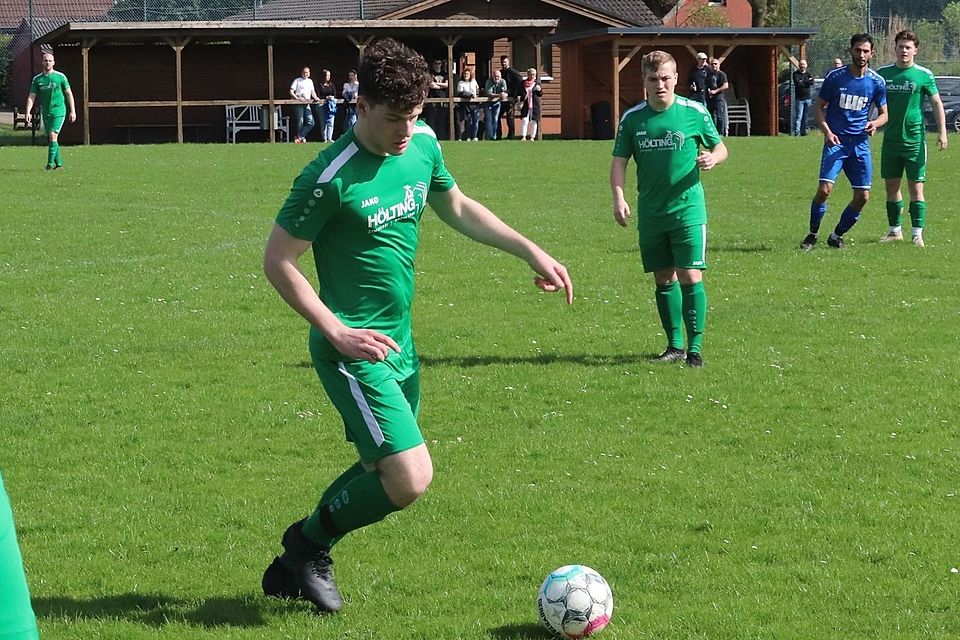 Louis von Ahnen traf per Elfmeter zum entscheidenden 2:1.