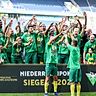 Der SV Straelen hat am „Finaltag der Amateure“ 2022 zum ersten Mal den Niederrheinpokal des Fußballverbandes Niederrhein gewonnen.