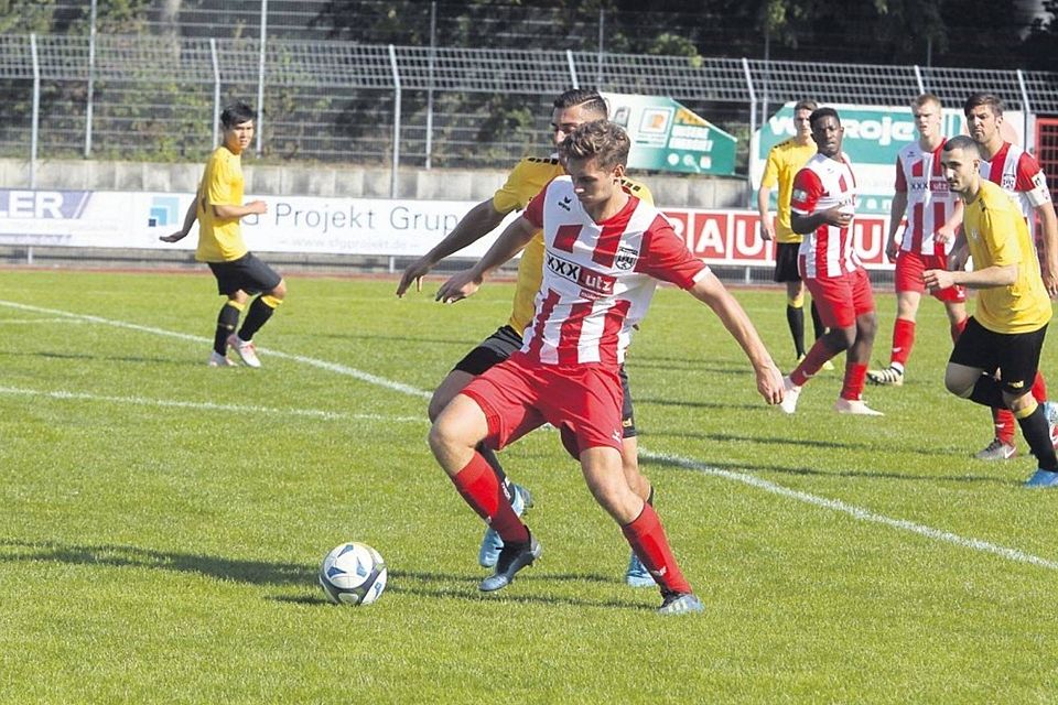 Bereit für das Pokalspiel gegen Viktoria Köln: Michael Hasemann vom FC Hennef 05.