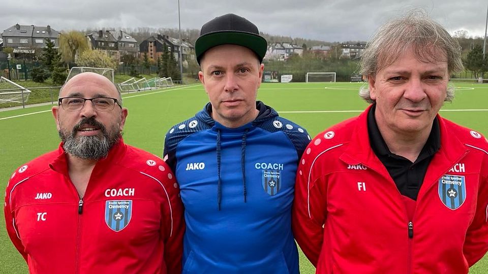 Tonino Cardellini, David Majeurs und Fabio Iannelli (vlnr)