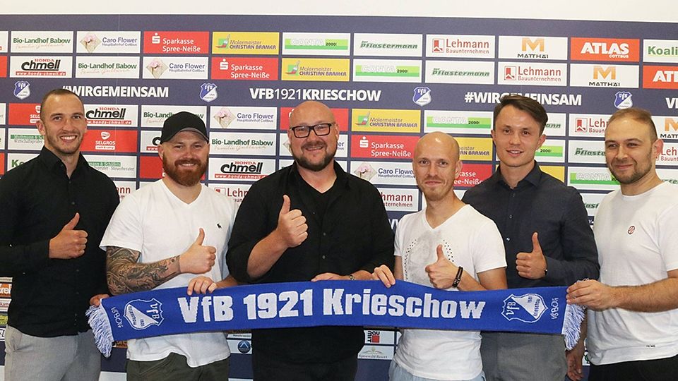 Die 2. Mannschaft des VfB Krieschow rüstet nach dem Aufstieg kräftig für die kommende Landesklasse Saison auf.