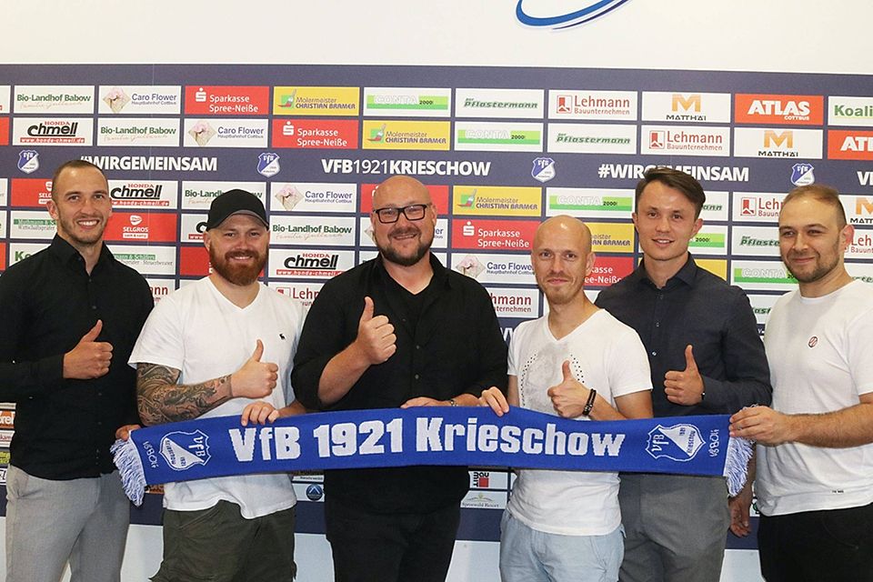 Die 2. Mannschaft des VfB Krieschow rüstet nach dem Aufstieg kräftig für die kommende Landesklasse Saison auf.
