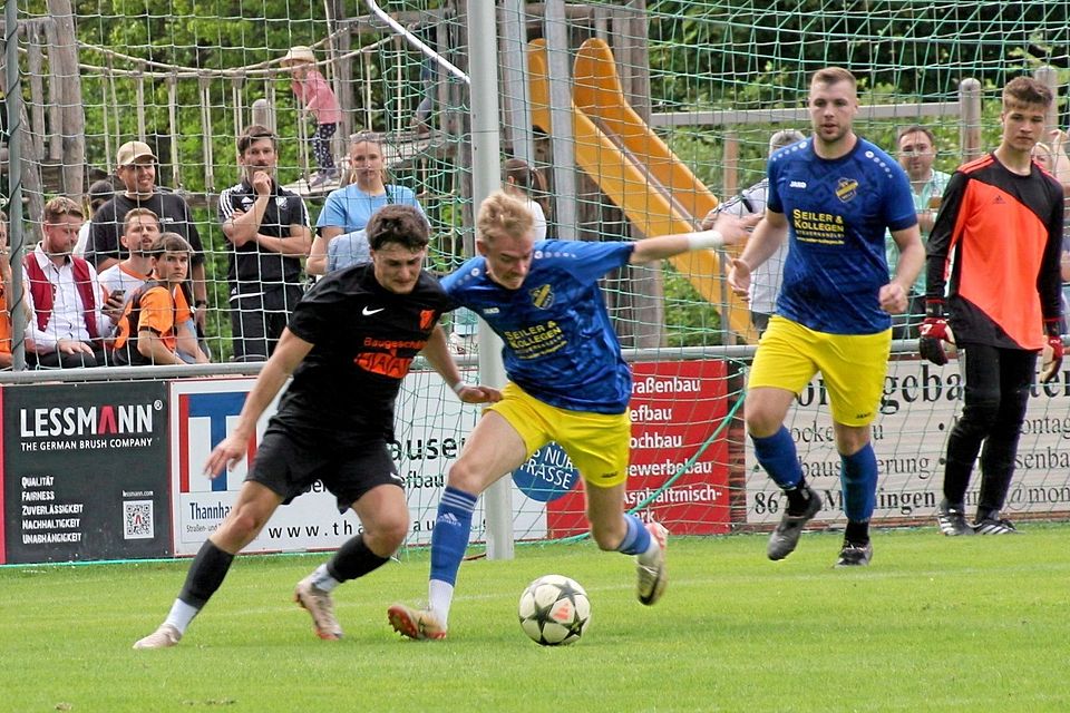 Trotz Überzahl konnten die Holzkircher das Meisterstück des FC Maihingen nicht verhindern.