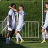 Bisher darf Fabio Pirner (Zweiter von links) oft mit seinen Mitspielern jubeln: Gebenbach ist gut in die Saison gestartet.
