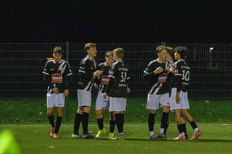 SV Rindern siegreich. SV Rindern siegreich.