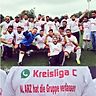 Ausgelassener Jubel beim Meister der Kreisliga C, Gruppe 3, AL-ARZ Libanon III. Der Spitzenreiter machte mit einem 5:1 über TuS Helene III sein Meisterstück.