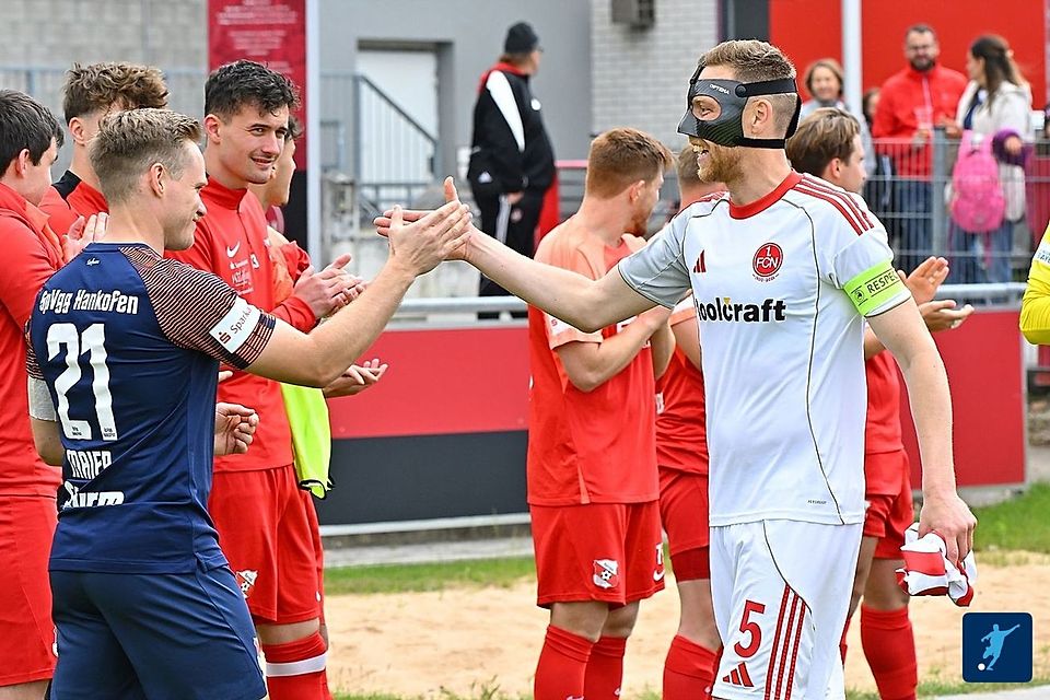 Leistungsgerechtes Remis zum Saisonabschluss: Tabellenführer Nürnberg und Schlusslicht Hankofen-Hailing trennten sich im letzten Spiel der Saison mit 2:2.