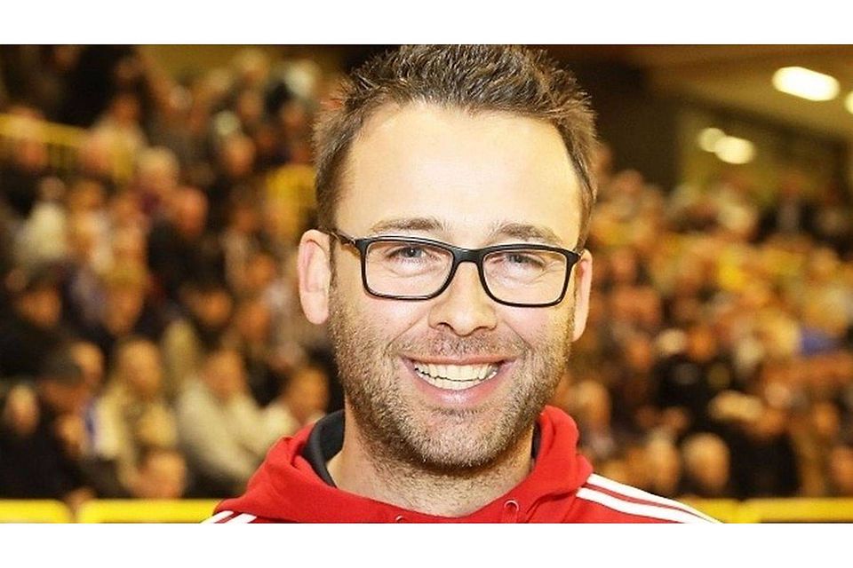 Der neue Cheftrainer von Rasensport Brand: Daniel Formberg.