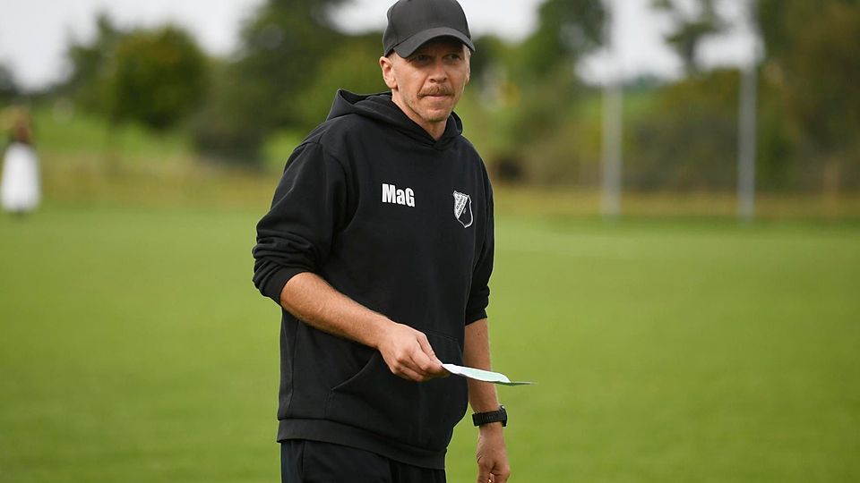 Als Tabellenfünfter geht Trainer Martin Grelics mit dem SV Münsing in die Winterpause.