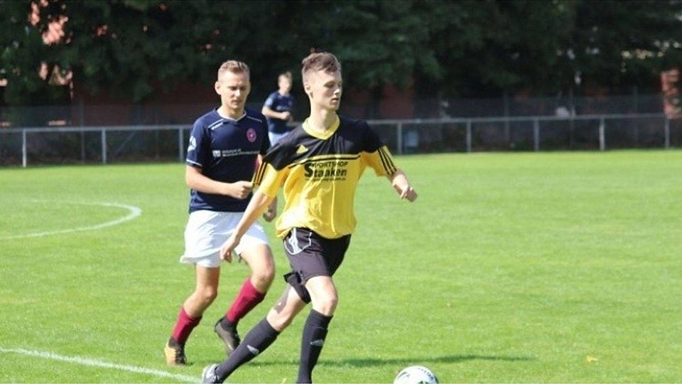Apensens Marvin Panten war nicht nur aufgrund seiner zwei Tore einer der stärksten Spieler auf dem Platz. (Foto: Brunsch)
