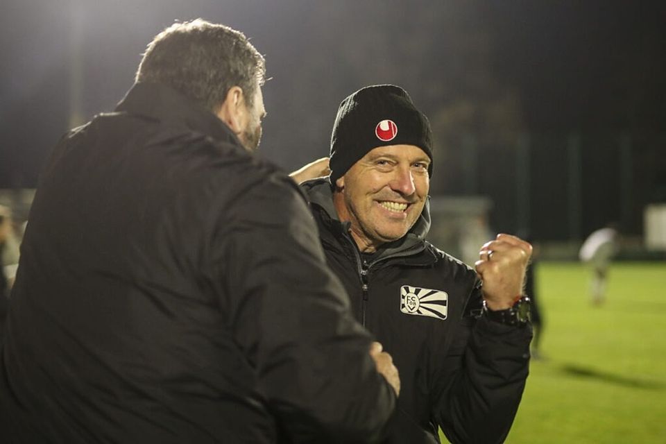 Er bleibt Cheftrainer beim FC 08 Villingen: Matthias Uhing 