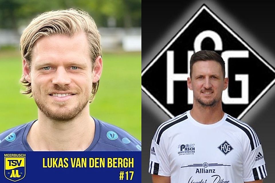 Lukas van den Bergh (l.) und Christos Pappas wechseln nach Büderich. 