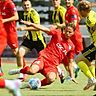 Der SV Erlbach hatte in der Totopokalpartie gegen den SV Kirchanschöring am Ende das glücklichere Händchen.