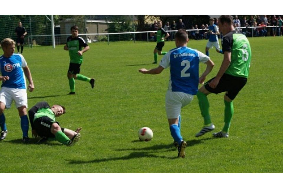 Der TSV Großwaltersdorf/Eppendorf und der SV Lichtenberg (hier im letztjährigen direkten Duell) bekommen es in der 2. Runde des Mittelsachsen-Pokals jeweils mit Gegnern aus der eigenen Spielklasse zu tun. F: Danny Beier