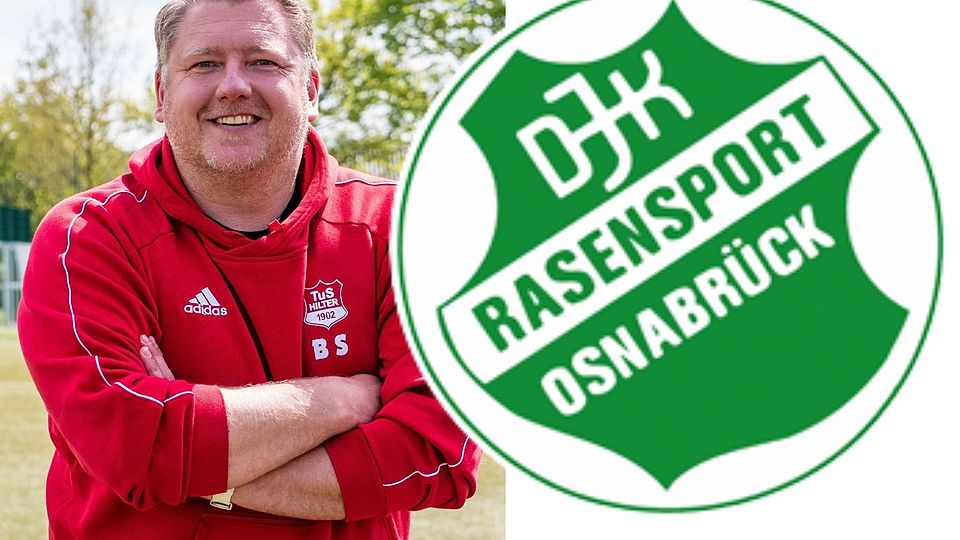 Alter und neuer Trainer beim SV Rasensport Osnabrück
