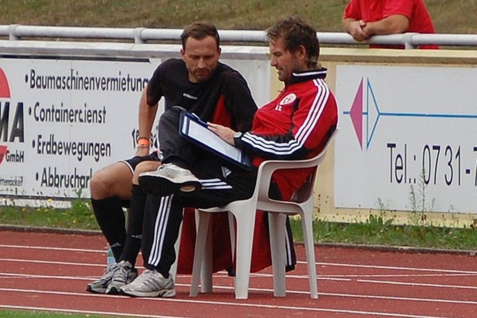 Dirk Teschke und dessen Co Thomas Holz (li.) verlängern ihre Verträge bis übers Saisonende hinaus. F: Sebastian Kölbl