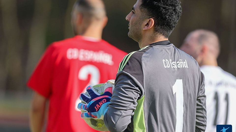 Taher Hatami hatte mit starken Paraden seinen Anteil am Heimsieg des CD Espanol über den 1.SC Klarenthal.