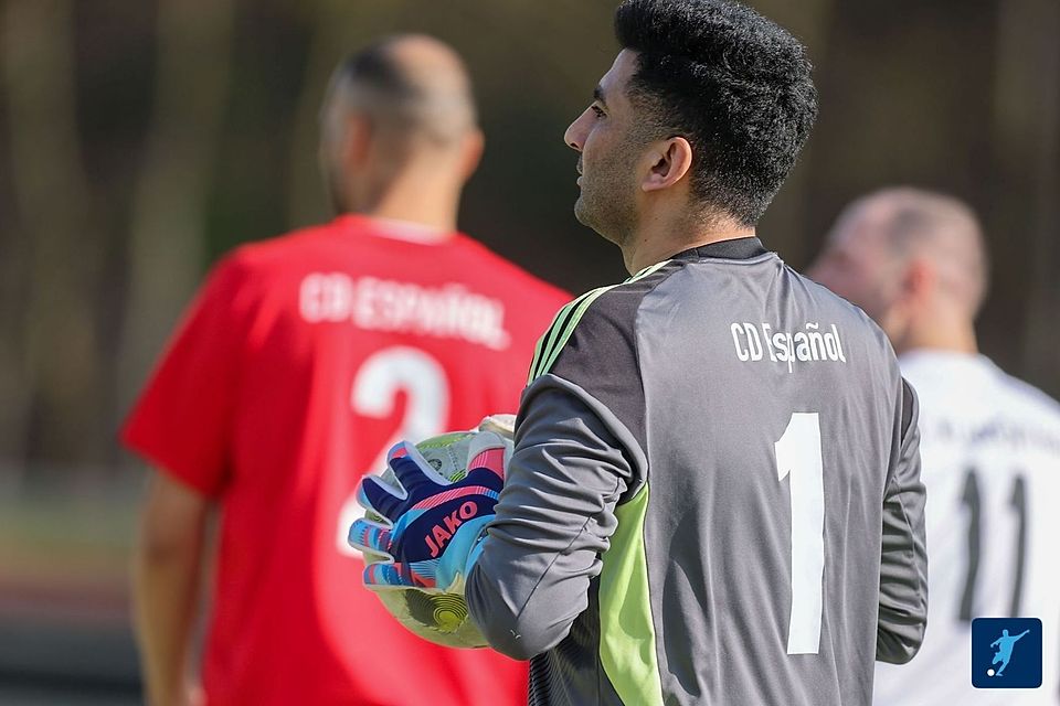 Taher Hatami hatte mit starken Paraden seinen Anteil am Heimsieg des CD Espanol über den 1.SC Klarenthal.