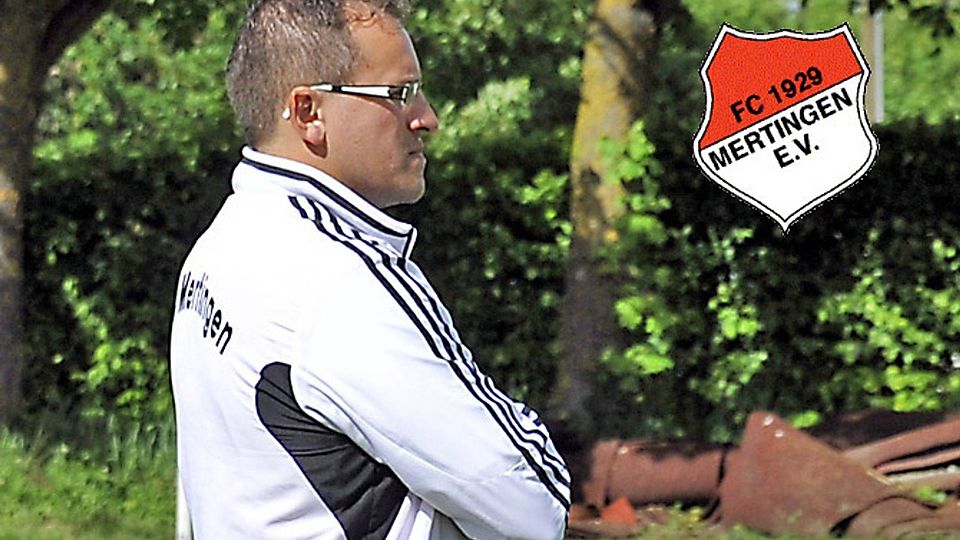Markus Zengerle spürt kein Vertrauen mehr in seine Arbeit beim FC Mertingen.  Archivfoto: Karl Aumiller