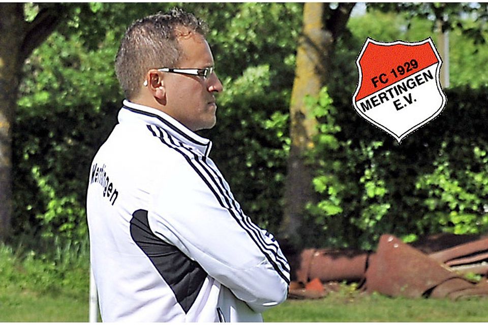 Markus Zengerle spürt kein Vertrauen mehr in seine Arbeit beim FC Mertingen.  Archivfoto: Karl Aumiller