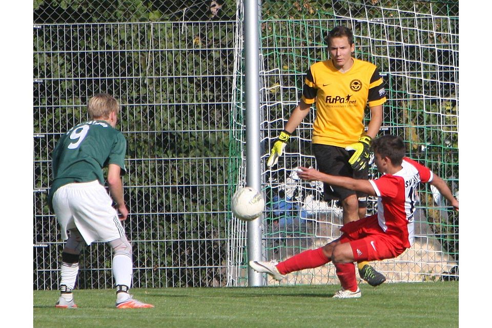 Keeper Timo Schmid besiegte mit seinem SV Bolheim den FC Ballhausen 11:0.