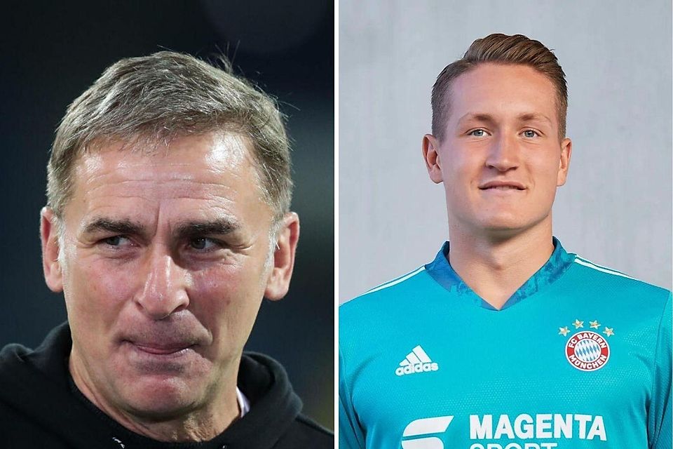 Stefan Kuntz (links), Trainer der Fußball-Auswahl bei den Olympischen Spielen, muss auf Ron-Thorben Hoffmann vom FC Bayern verzichten.