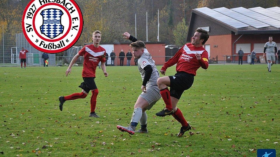 Hilsbach (rot) muss am Sonntag zum SV Bargen (grau).