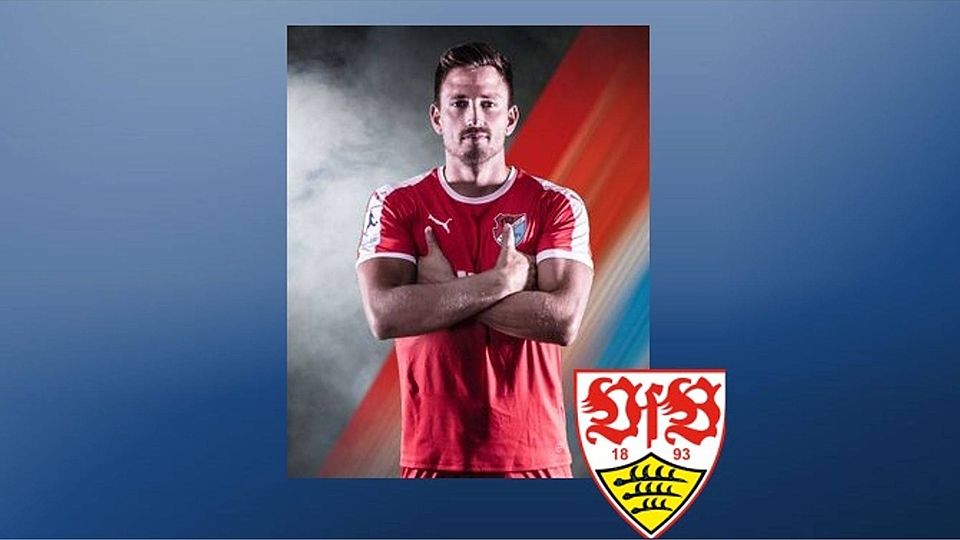 Benedikt Koep wechselt aus Steinbach zum VfB Stuttgart. Foto: Collage FuPa Stuttgart