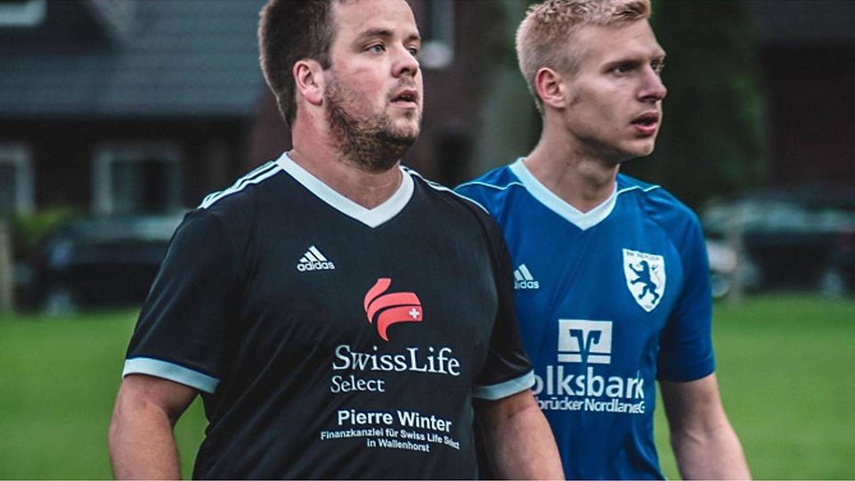 Mann des Tages: Björn Nowak (links) +++ Foto: TSV Wallenhorst (MS)