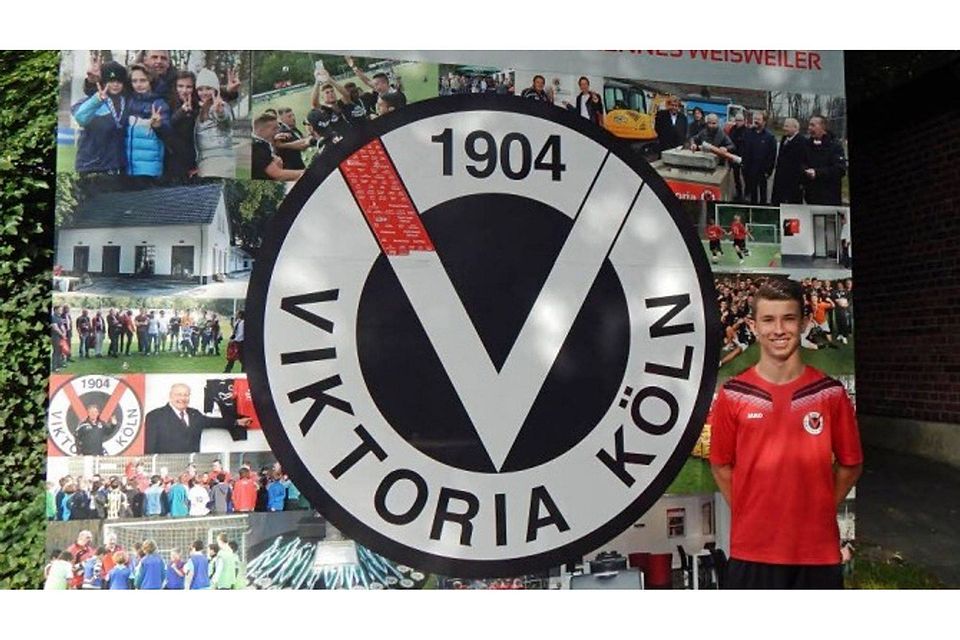 Als Teil der Viktoria-Familie fühlt sich Kilian Hornbruch. Mit dem Kölner Verein spielt er in der kommenden Saison in der B-Junioren-Bundesliga. Foto: Kevin  Müller