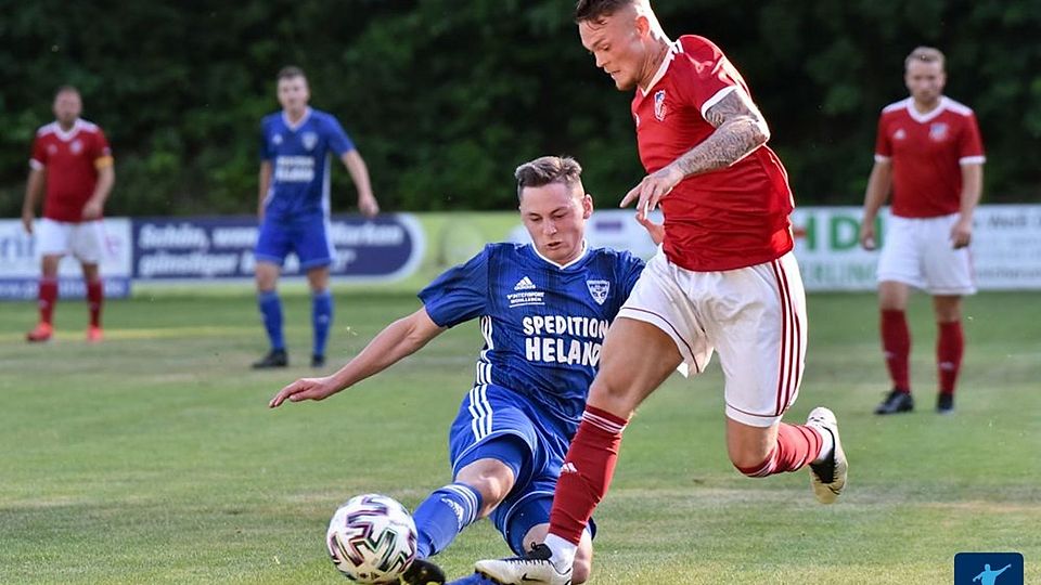 Das Hinspiel ging mit 2:1 an den TSV Mönchröden.