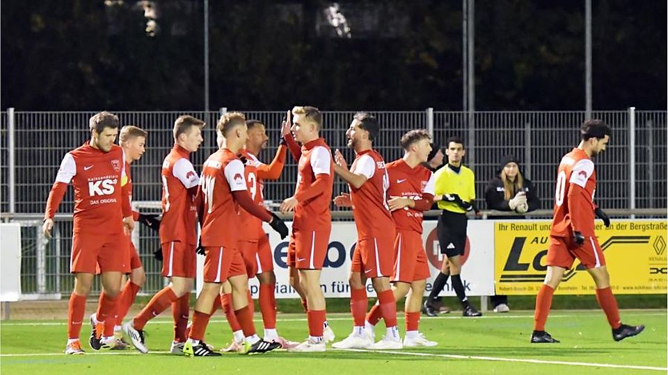 Die Gruppenligisten der TSV Auerbach wollen gegen den SV Fürth wie im Hinspiel im November jubeln. Damals gewannen sie 2:0 gegen die Odenwälder.	Archivfoto: Dagmar Jährling