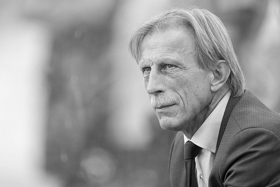 Christoph Daum im August 2018 beim Spiel der Legenden zwischen dem VFB Stuttgart und Atletico Madrid, Christoph Daum im August 2018 beim Spiel der Legenden zwischen dem VFB Stuttgart und Atletico Madrid,