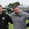Christian Behle (l.) und Christian Hartmann bleiben die Trainer des TuS Erndtebrück.