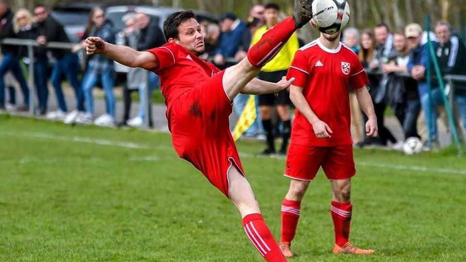 Akrobatisch: Winterbachs Denny Klein und seine Teamkollegen können im Titelkampf das Zünglein an der Waage sein.	Foto: fupa/Bohr