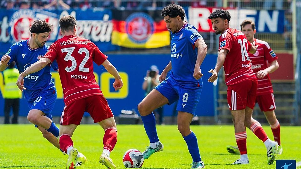 Celal Aydogan (am Ball) wechselt zum KFC Uerdingen.