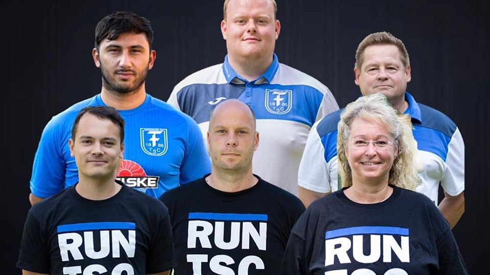 Das Trainerteam des Friedenauer TSC für die kommende Saison.