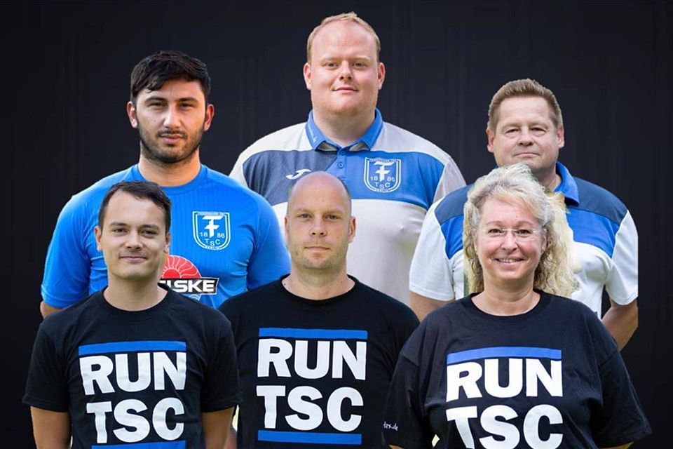 Das Trainerteam des Friedenauer TSC für die kommende Saison.
