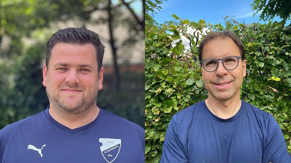 Tim Schmitz (links) und Michael Palumbo kümmern sich um die Talentschmiede.