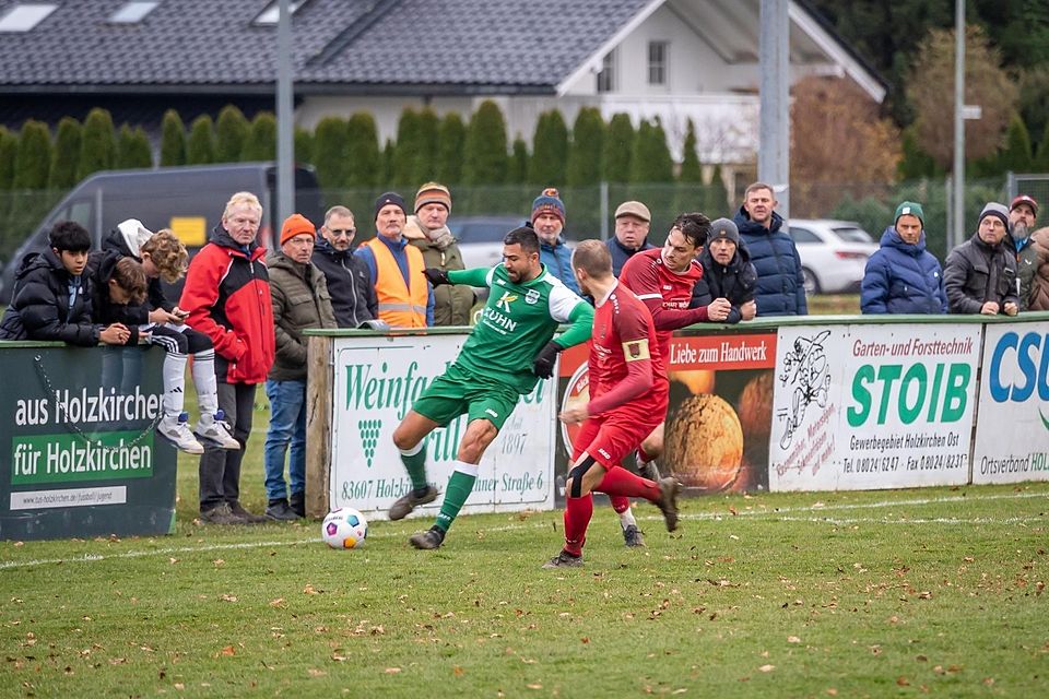 Zu viele Fehler: Der TuS Holzkirchen um Alpay Özgül (l.) kam gegen Zorneding nicht über ein Remis hinaus.