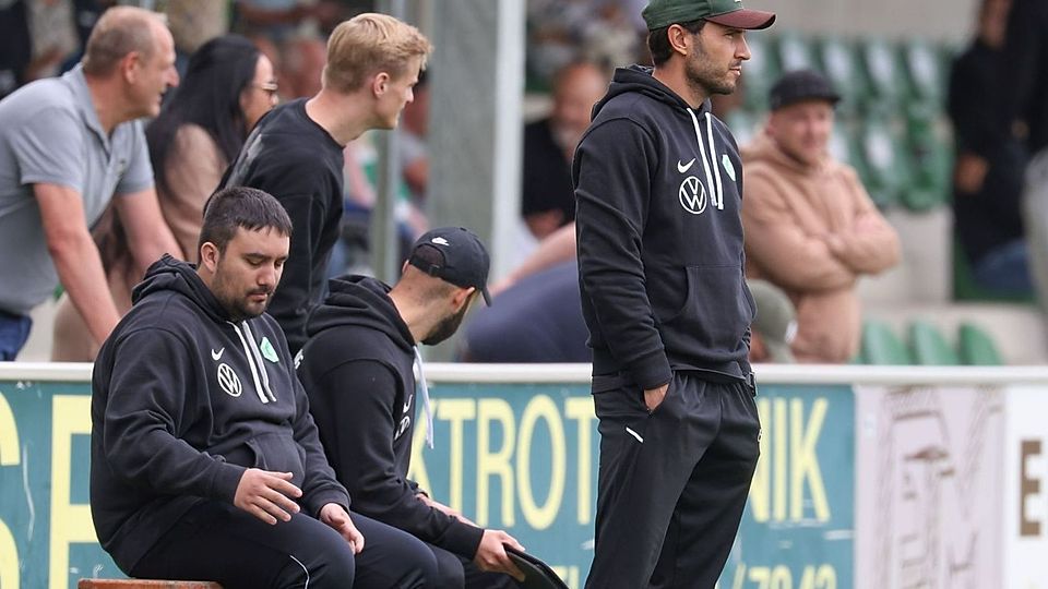 Manching-Coach Cüneyt Köz zeigt sich nach dem Unentschieden nicht zufrieden.