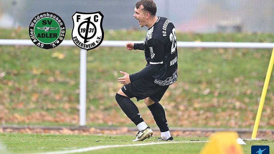 Den Adler gerupft: Der FC Eddersheim ist nach dem 4:1-Sieg in Weidenhausen wieder in der Erfolgsspur. Auch Jonas Kummer war erfolgreich. 
