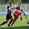 Kevin Meise (in Rot) läuft nächste Saison in der Oberliga Westfalen auf.