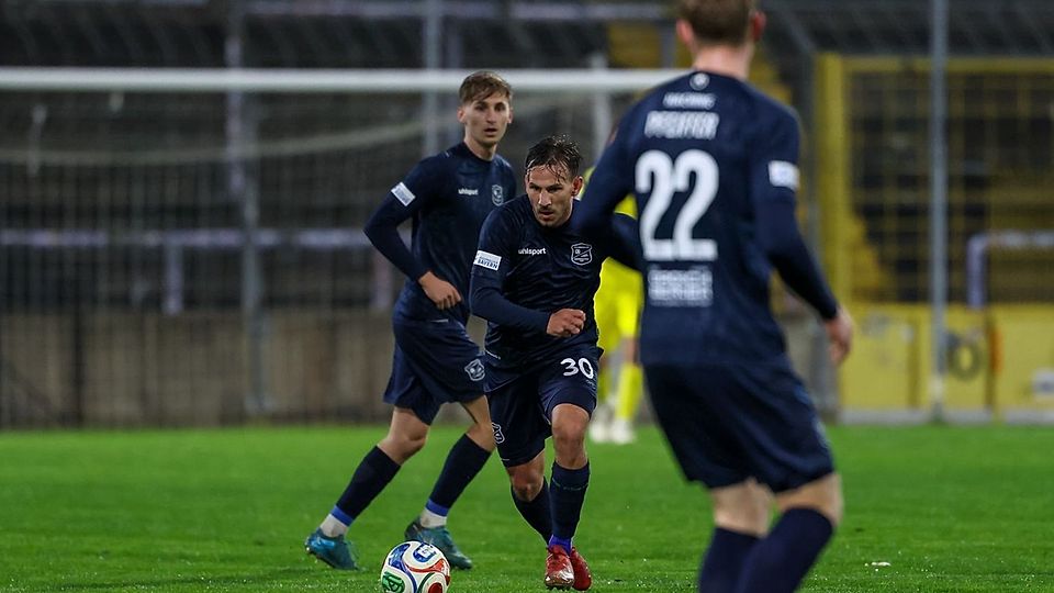 Konnte beim 1. FC Nürnberg II gewinnen: Die SpVgg Unterhaching.