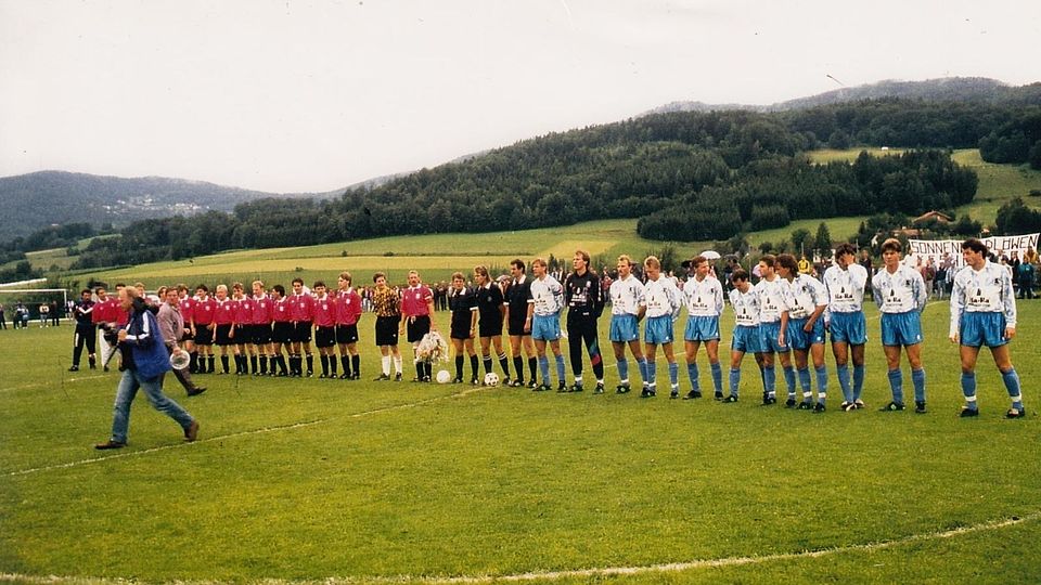 Damals wie heute: Auf dem Sportplatz des SV Zenting werden die Legenden des TSV 1860 München auflaufen.