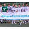 Strahlende Sieger sind die A-Junioren der JSG Altenkirchen. Foto: FV Rheinland