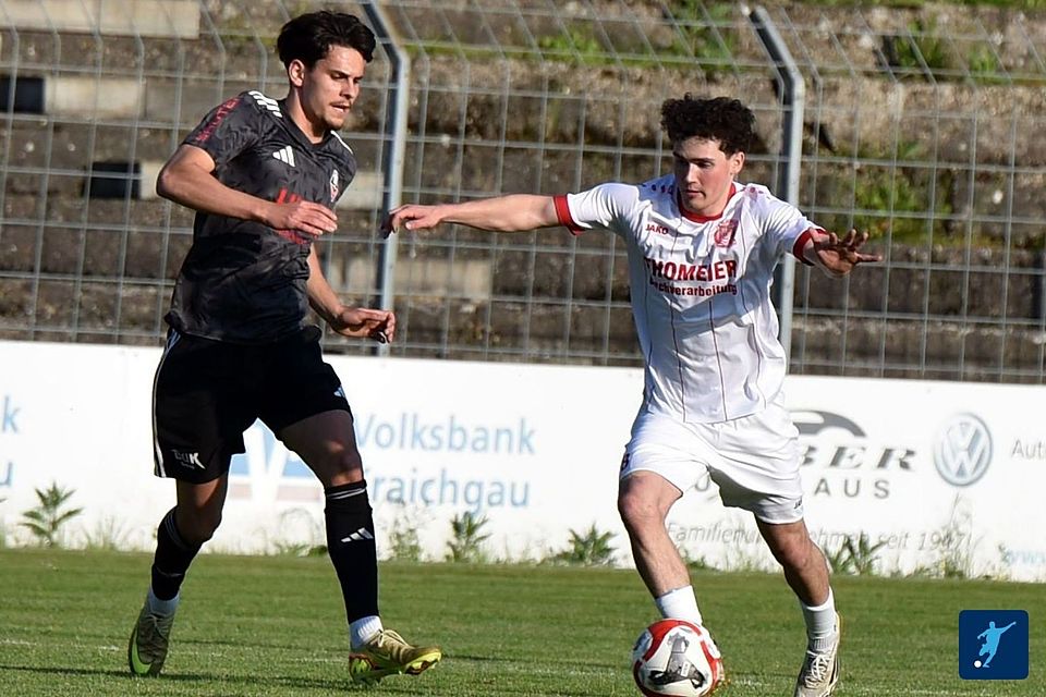 Gegen Gommersdorf (weiß) haben die Eppinger bei der 1:2-Niederlage vermutlich ihre allerletzte Chance auf die Aufstiegsrunde vertan.