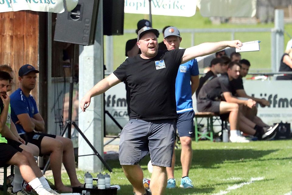 Der Konstrukteur des Aufstiegs: Ohlstadts Coach Anton Geiger.
