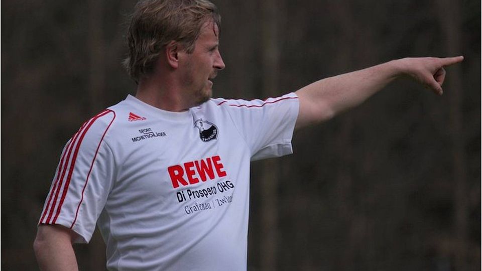 Andreas Greil wird Spielertrainer beim SV Achslach F: Werner Grübl