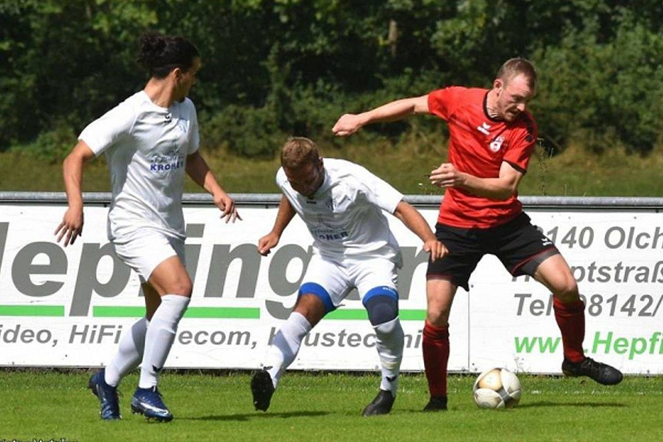 SC Olching II gegen TSV Geiselbullach: Fünf Tore und viermal Gelb-Rot